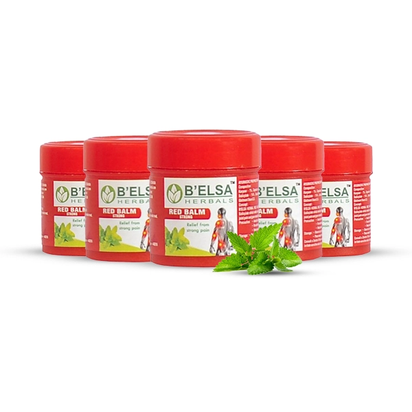 Strong Red Balm (Pack of 5) - 5g